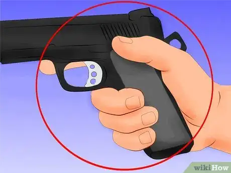Image titled Grip a Pistol Step 2Bullet1