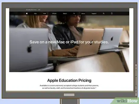 Image titled Get the Apple Student Discount Step 1