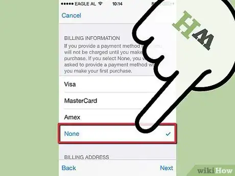 Image titled Create an iTunes Account Without a Credit Card Step 17