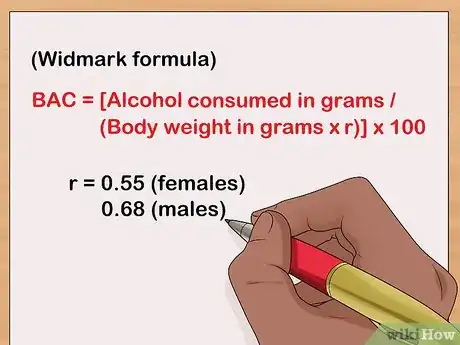 Image titled Calculate Blood Alcohol Content (Widmark Formula) Step 1