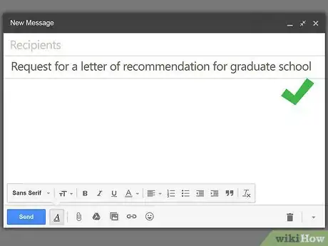 Image titled Ask Your Professor for a Letter of Recommendation Via Email Step 14