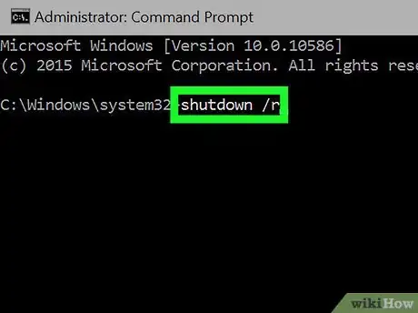 Image titled Reboot from Command Prompt on Windows Step 5