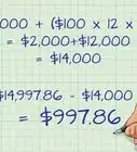 Work out Compound Interest on Savings