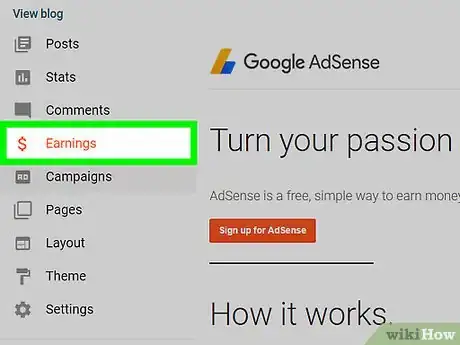 Image titled Put AdSense Ads on a Blogger Blog Step 4