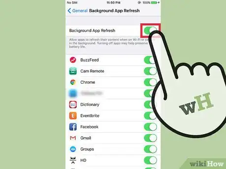 Image titled Allow Apps to Automatically Refresh on an iPhone Step 4