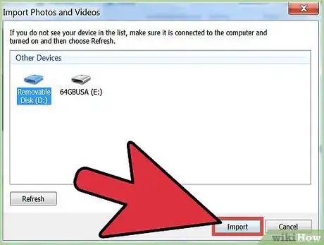 Image titled Transfer Video Onto the Computer Step 4