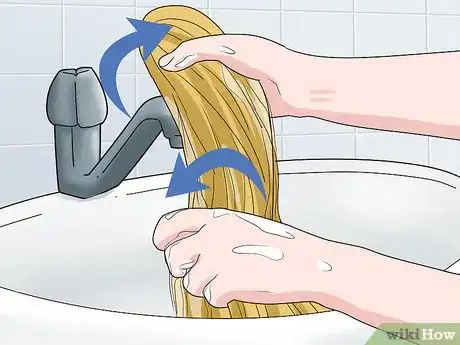 Image titled Take Care of Synthetic Hair Extensions Step 13