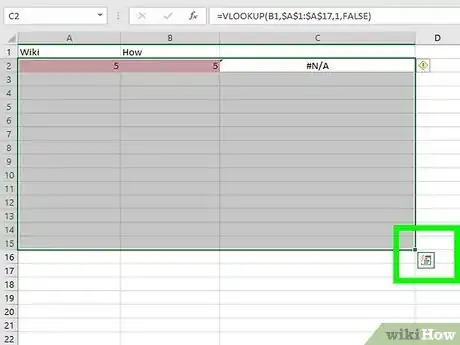 Image titled Find Matching Values in Two Columns in Excel Step 8