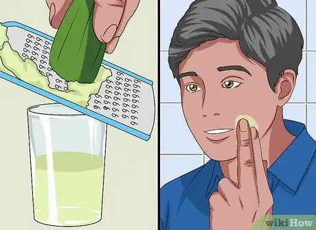 Image titled Treat Acne with Cucumber Juice Step 2