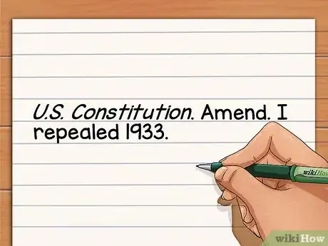 Image titled Cite the Constitution Step 8