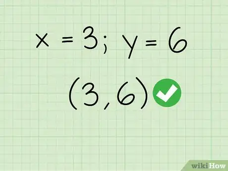 Image titled Algebraically Find the Intersection of Two Lines Step 6