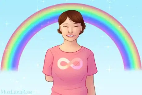 Image titled Neurodivergent Teen Amputee with Rainbow.png