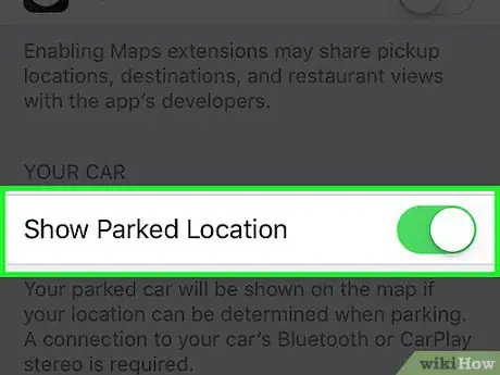 Image titled Show the Location of Your Parked Car on iPhone Maps Step 3