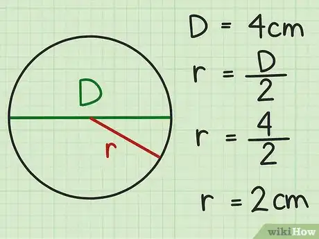 Image titled Calculate the Radius of a Circle Step 3