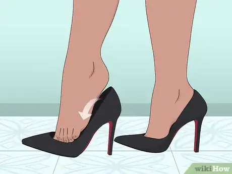 Image titled Walk in Stilettos Step 10