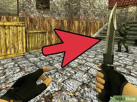 Image titled Use a Knife Efficiently in Counter Strike Step 1