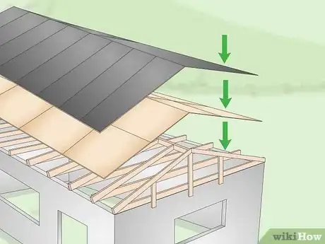 Image titled Build a Roof Step 9