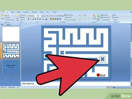 Image titled Create a Maze Game in PowerPoint Step 31
