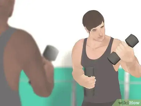 Image titled Work Your Back With Dumbbells Step 15