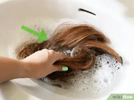 Image titled Care for Human Hair Extensions Step 7