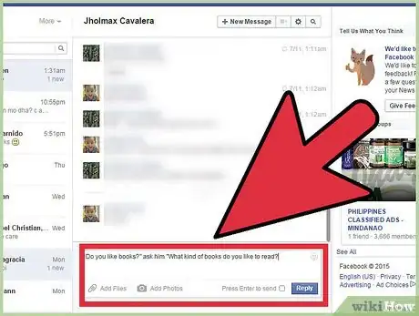 Image titled Start a Conversation with a Guy on Facebook Step 11
