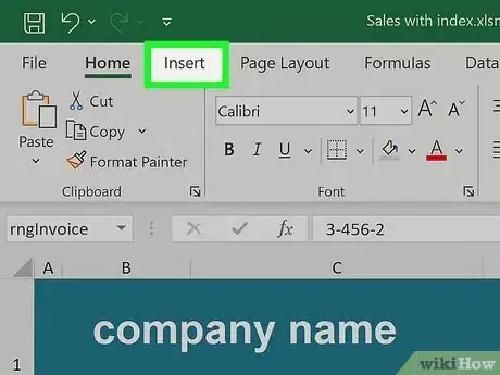 Image titled Create an Index in Excel Step 18