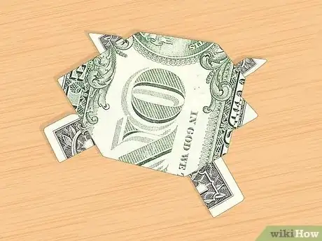 Image titled Make a Turtle out of a Dollar Bill Step 17