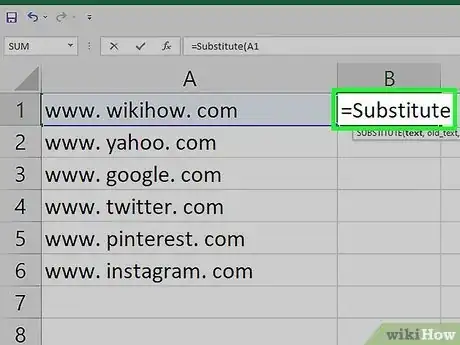 Image titled Remove Spaces Between Characters and Numbers in Excel Step 10