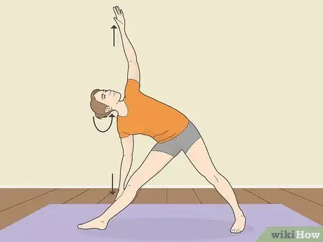 Image titled Do the Triangle Pose in Yoga Step 7