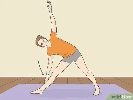 Image titled Do the Triangle Pose in Yoga Step 6