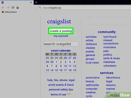 Image titled Post Pictures on Craigslist on PC or Mac Step 2