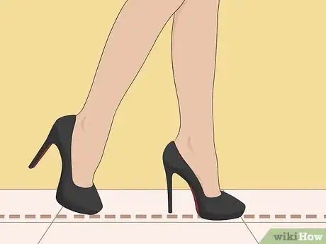 Image titled Walk in Stilettos Step 9