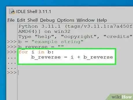 Image titled Reverse a String in Python Step 10