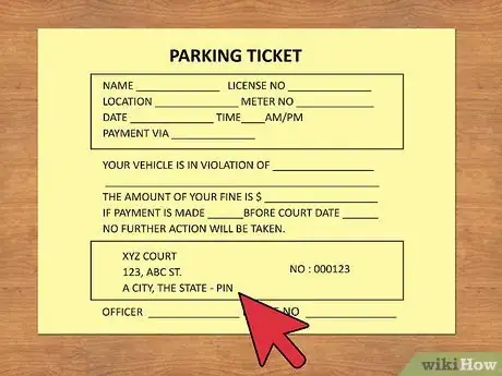 Image titled Write a Letter to Contest a Parking Ticket Step 2