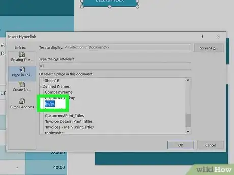 Image titled Create an Index in Excel Step 25