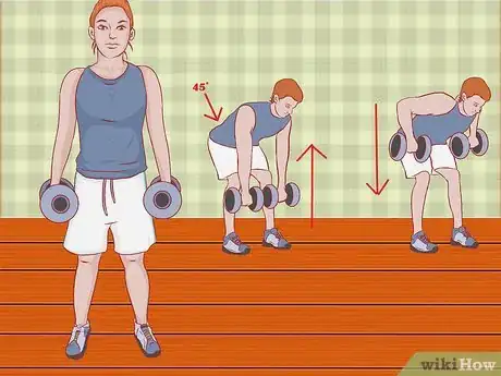 Image titled Do a Bent over Row Step 5