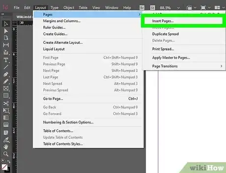 Image titled Add a Page in InDesign Step 4