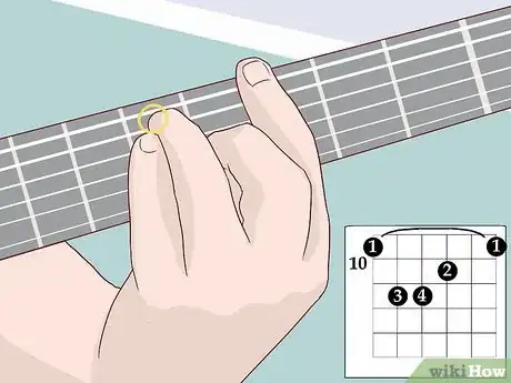 Image titled Play the D Chord for Guitar Step 13