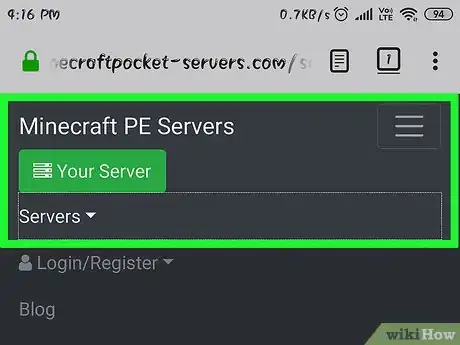 Image titled Join Servers in Minecraft PE Step 1