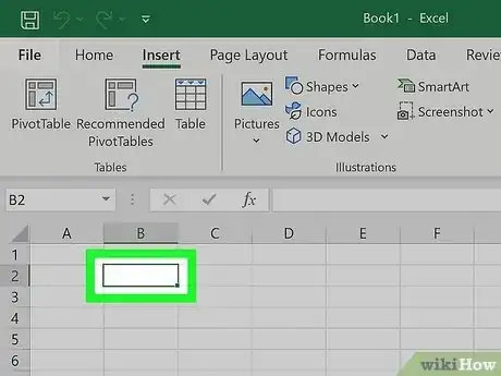 Image titled Insert a Check Mark in Excel Step 1