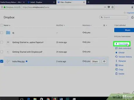 Image titled Start Using Dropbox Step 13