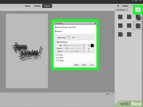 Image titled Add a Drop Shadow in Photoshop Elements Step 7
