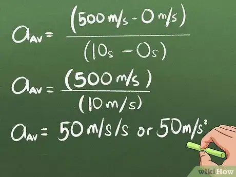 Image titled Find Average Acceleration Step 5