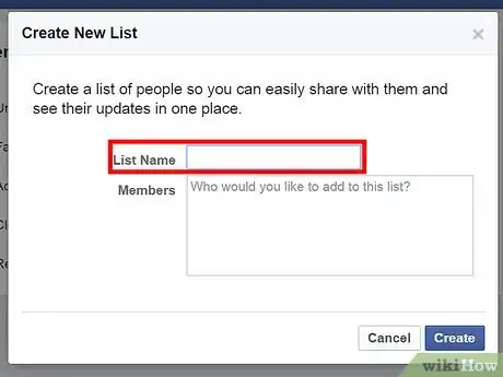 Image titled Create a Privacy List on Facebook Step 12