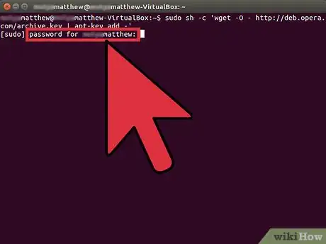 Image titled Install Opera Browser Through Terminal on Ubuntu Step 2