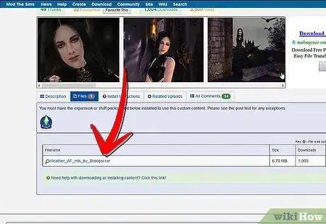 Image titled Download and Install Characters for the Sims 2 Step 2