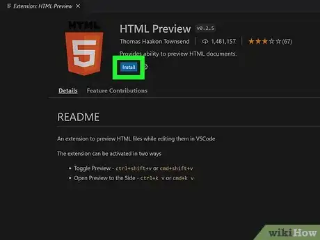 Image titled Run a HTML File in Visual Studio Code Step 13