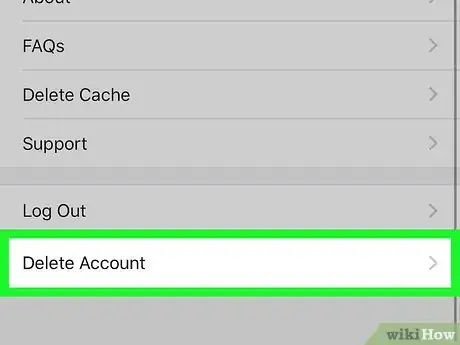 Image titled Delete a BAND App Account Step 4