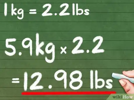 Image titled Convert Kilograms to Pounds Step 2