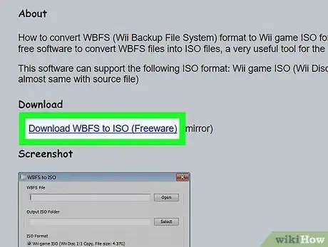 Image titled Convert WBFS to ISO Using the WBFS‐to‐ISO Converter App Step 2